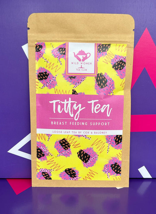 Titty Tea -  Breast Feeding Support Loose Leaf Tea - 25g