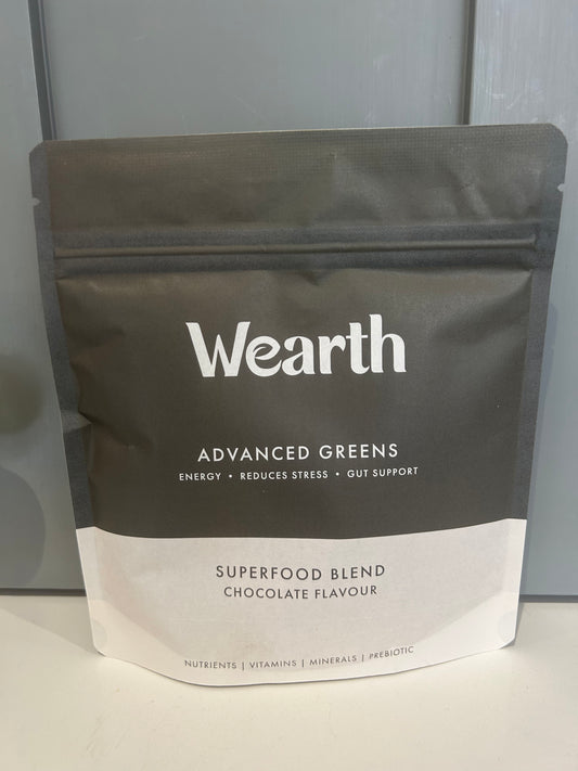 Wearth Advanced Greens Superfood Blend - Chocolate Flavour