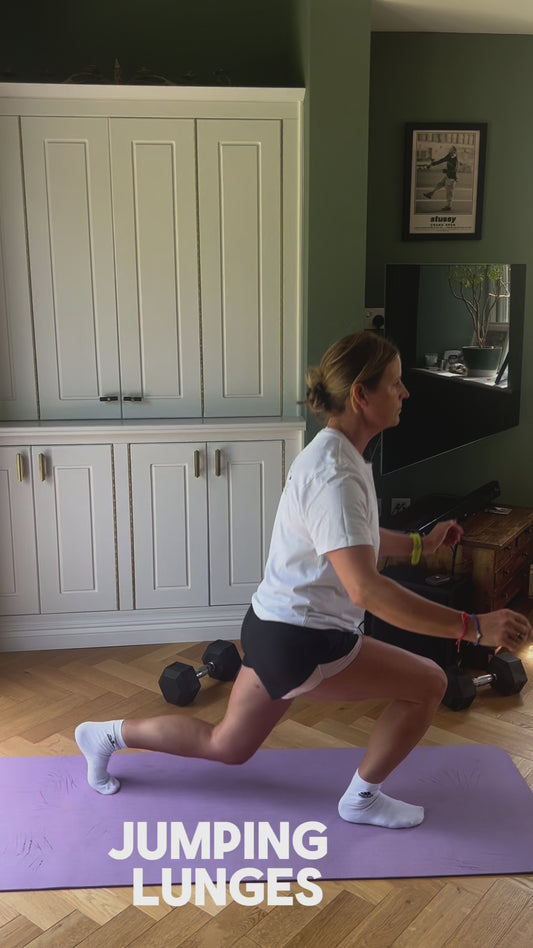 Jumping Lunges